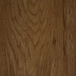 Diagonal view of light brown wood floor planks