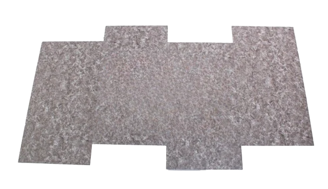 SPC stone tile, interlocking, Concrete gray texture