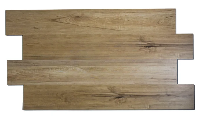 Natural tan wood planks with linear grain