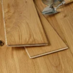 Detail Of Tongue And Groove Oak Floor Planks