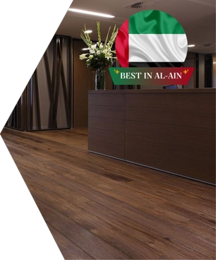 Premium SPC Flooring Installed In Al Ain Office Lobby