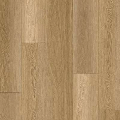 Honey Oak SPC Luxury Vinyl Planks With Natural Wood Grain Patterns